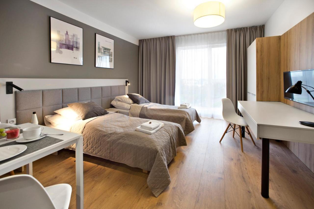 Wolska Serviced Apartments วอร์ซอ ภายนอก รูปภาพ