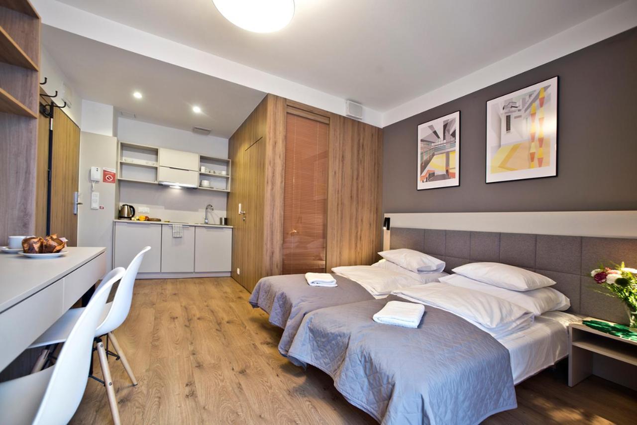 Wolska Serviced Apartments วอร์ซอ ภายนอก รูปภาพ